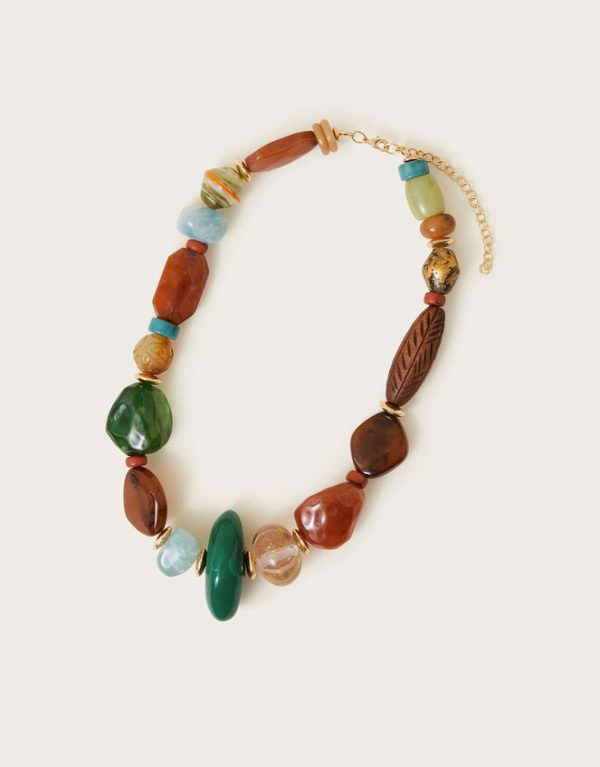 Monsoon Chunky Beaded Necklace