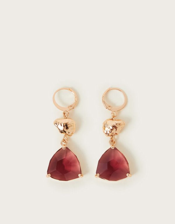 Monsoon Molten Gemstone Earrings