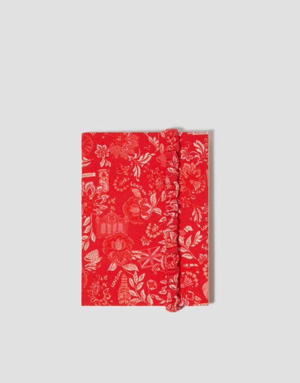 Monsoon London Print Fabric Notebook