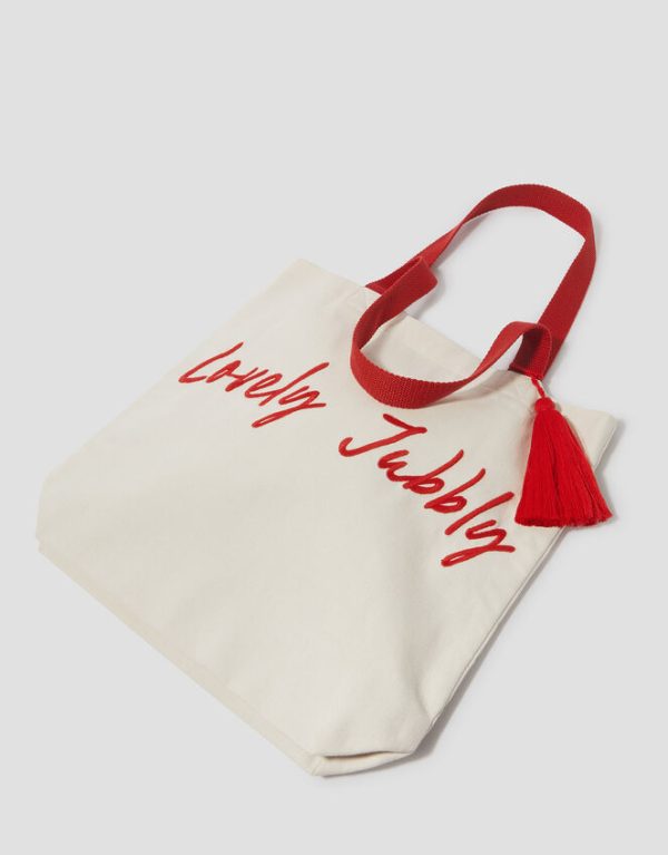 Monsoon Lovely Jubbly Canvas Tote Bag