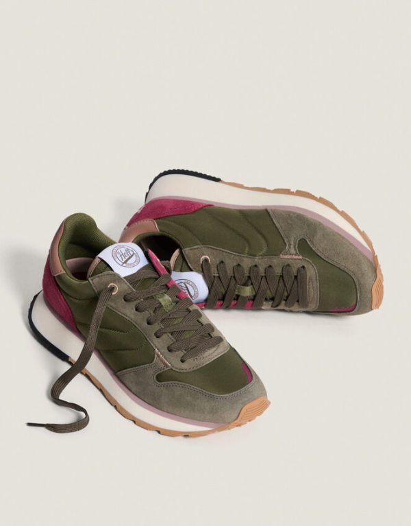 Monsoon Hoff Velia Trainers Green - Image 3