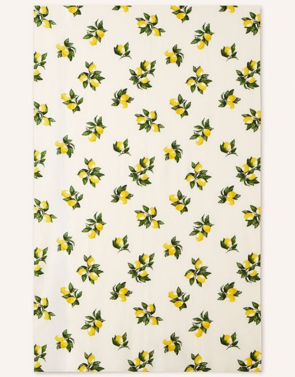 Monsoon Lemon Print Tablecloth - Image 2