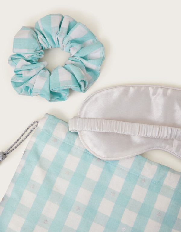 Monsoon Clementine Scrunchie and Eye Mask Set - Image 2