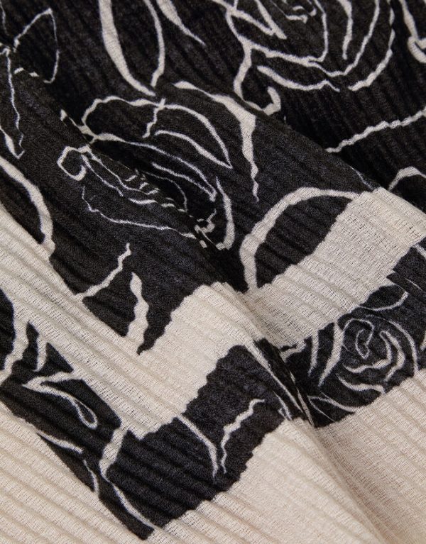 Monsoon Hope Rose Print Scarf - Image 2