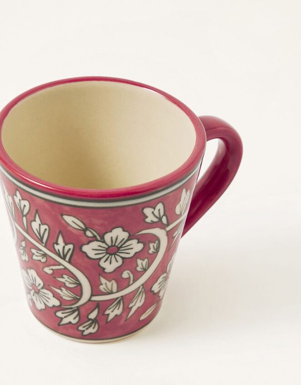 Monsoon Floral Ceramic Mug - Image 2