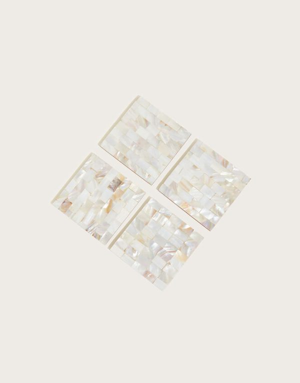 Monsoon Mother of Pearl Coasters 4 Pack - Image 2