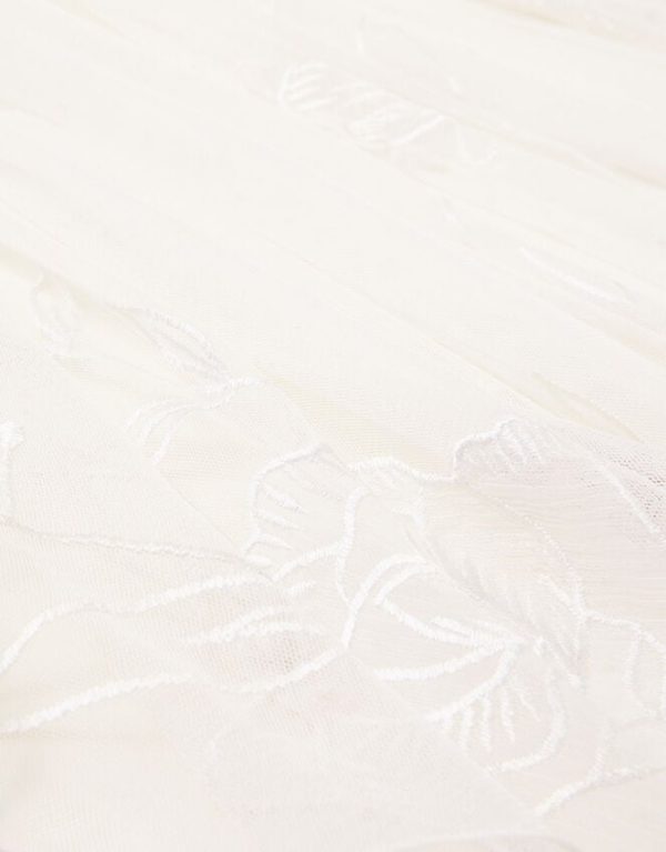 Monsoon Floral Embroidered Bridal Veil - Image 3