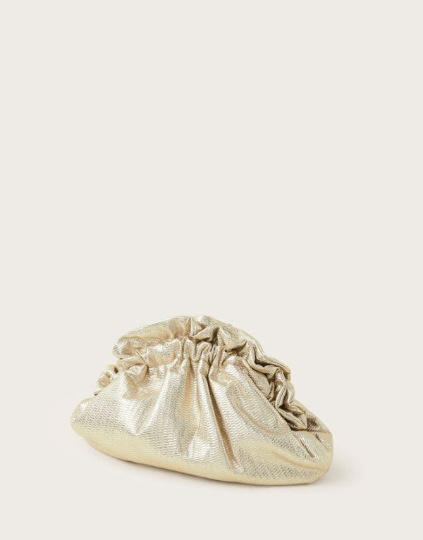 Monsoon Grace Ruffle Clutch - Image 3