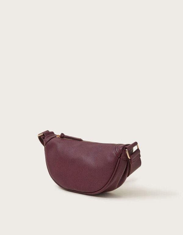 Monsoon Meg Faux Leather Crescent Sling Bag - Image 2