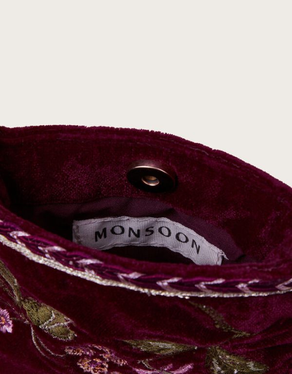 Monsoon Freya Embroidered Phone Bag - Image 3