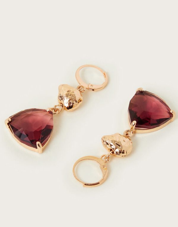 Monsoon Molten Gemstone Earrings - Image 2