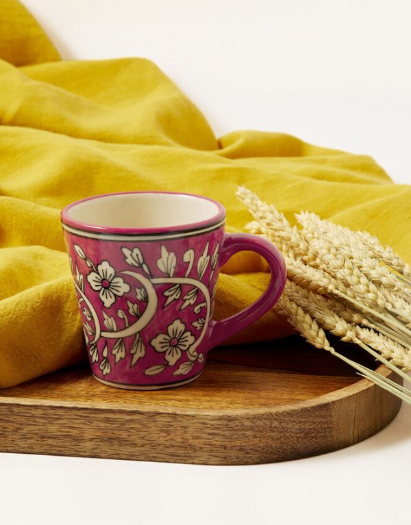 Monsoon Floral Ceramic Mug - Image 3