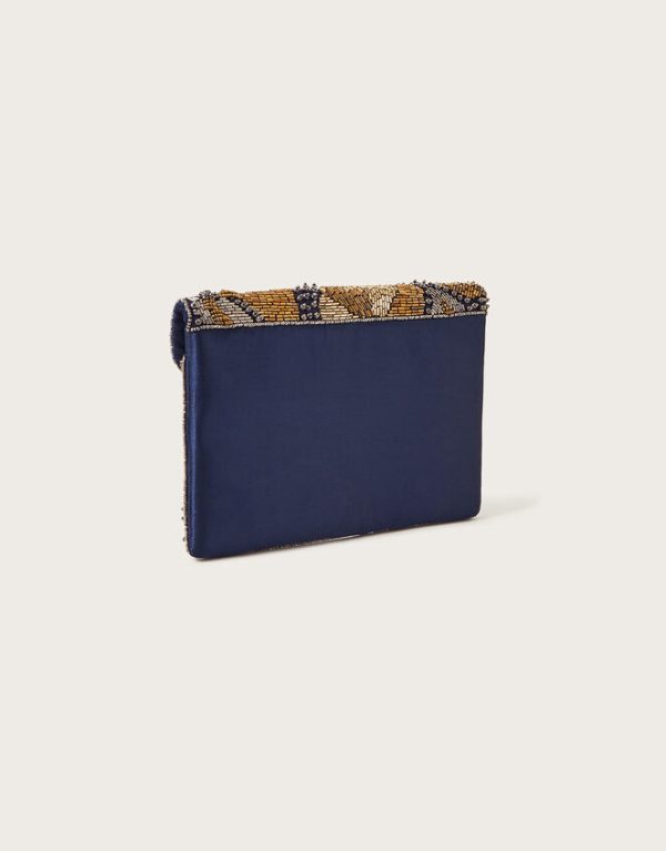 Monsoon Embellished Envelope Clutch - Image 3