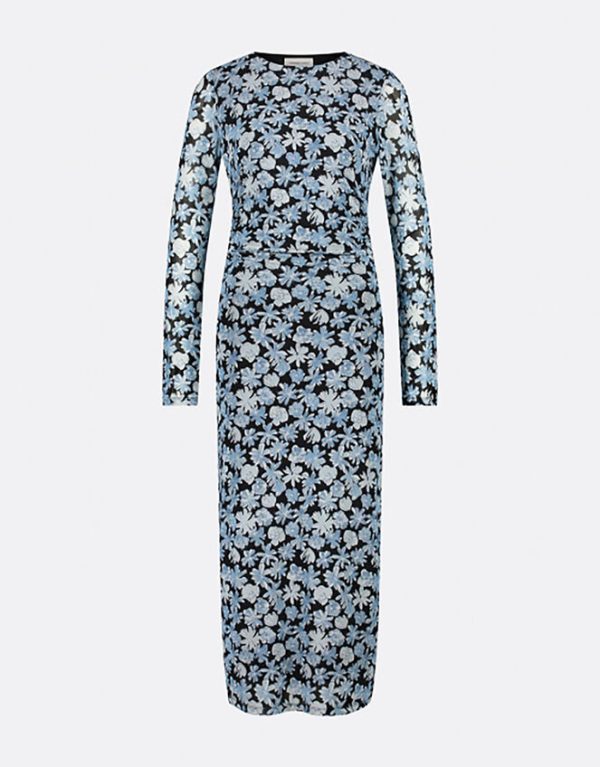 Monsoon Fabienne Chapot Zila Floral Print Dress Blue - Image 5