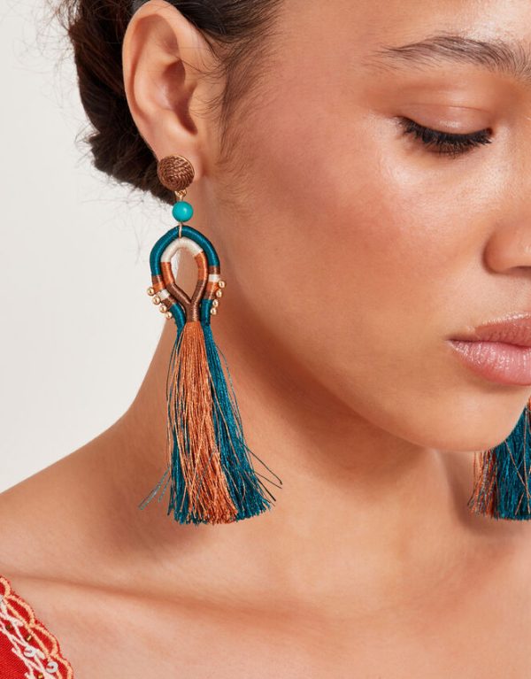 Monsoon Tassel Earrings