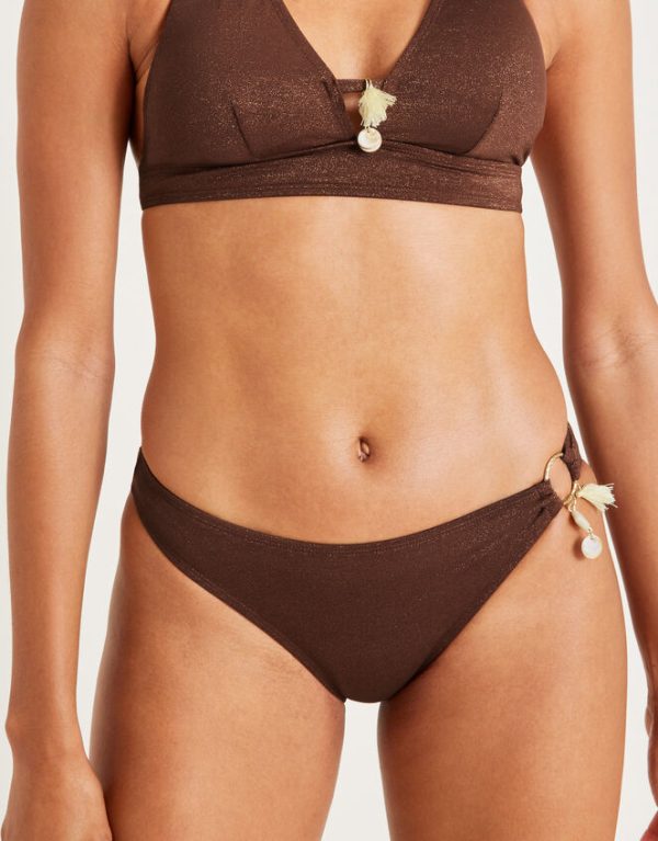 Monsoon Eden Bikini Bottoms Bronze - Image 2