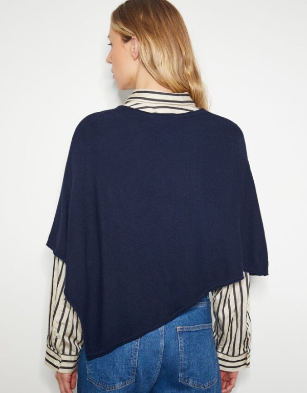 Monsoon Carly Poncho Blue - Image 3