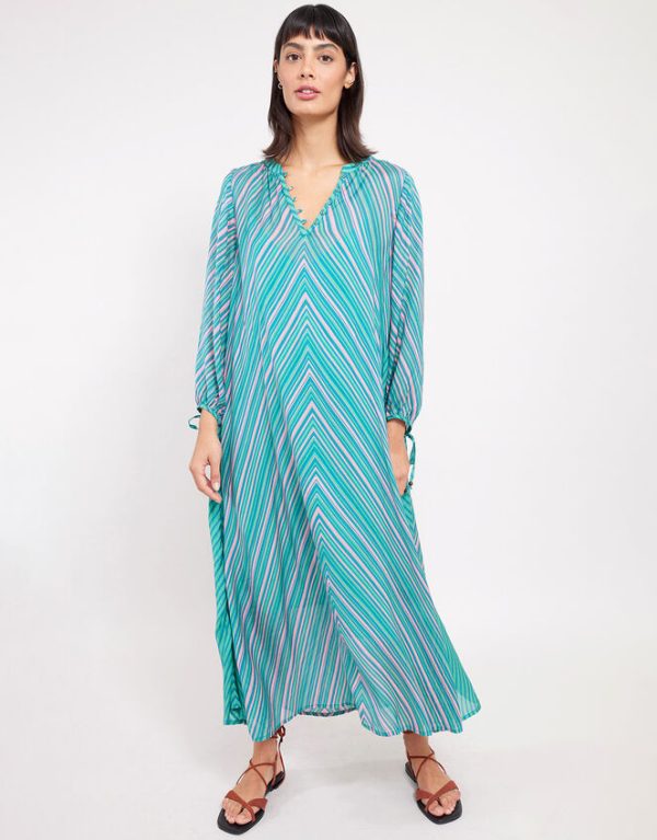 Monsoon East Avery Dress Multi - Image 4