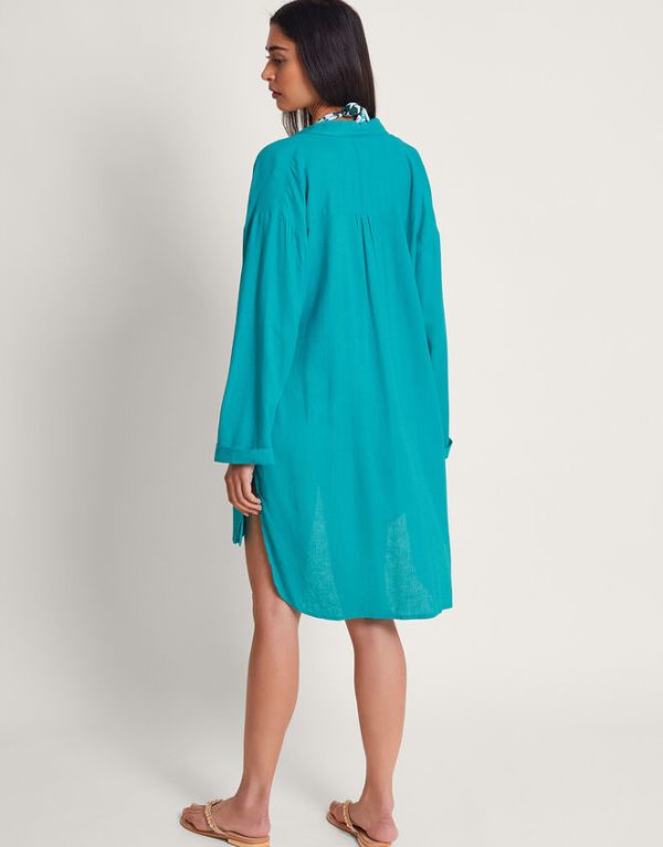 Monsoon Esme Beach ShirtBlue - Image 3