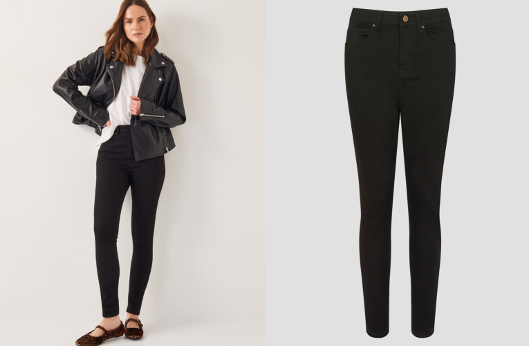 Monsoon Nadia High-Waisted Skinny Jeans Black: The Perfect Blend of Style and Comfort